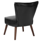 Flash Furniture HERCULES Holloway Series Black LeatherSoft Retro Chair - 2 Pack-Back Width: 15-22"