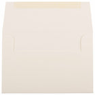 JAM Paper A8 Invitation Envelopes, 5.5 x 8.125 Strathmore Natural White Pinstripe, 1000 Pack (191213B)-Size: A8 (5 1/2" x 8 1/8")