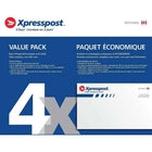 Xpresspost – Paquet économique – National – Lettre, paq./4-Enveloppes d'expédition pratiques à tarif forfaitaire