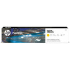 HP - Cartouche d’encre jaune d’origine PageWide 981A (J3M70A)-Couleur d’encre : Jaune
