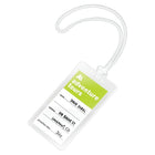 Swingline GBC UltraClear 5mm Laminating Pouches, Luggage Tag w/ Loops, Clear, 50 Pack-5 mm