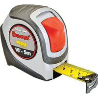 Starrett High Visibility Orange Tape Measure, 1" x 16'/5 M, 1/16" Graduations - 4 Pack-Blade Length: 16'/5 m