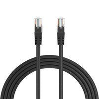 NXT Technologies NX29778 25' CAT-6 Cable - Black-CAT-6 Ethernet patch cable delivers a consistent, high-speed Internet connection between your computer and networking devices