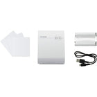 Canon SELPHY Square QX10 Colour Photo Printer - White-Print and stick your favorite social media photos with the paper’s adhesive backing