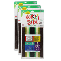 Wikki Stix Nature Pak Nature Colours, 144 Pack (WKX802)-Art & Craft Kits