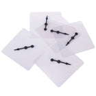 Learning Advantage Transparent Spinners, 5 Pack (CTU7350)-Dimensions: 4"