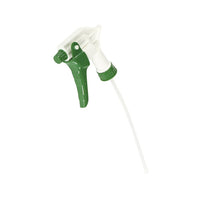 Globe Trigger Sprayer & Tube, 9.25", Green, 100 Pack (3563)-For Use with 24oz Bottle #3572