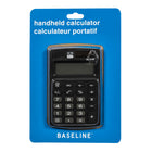 Baseline 8-Digital Handheld Calculator-Dimensions: 3 7/8" x 2 7/16" x 6/16"