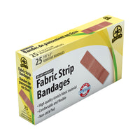 Wasip Fabric Strip Bandage - 3" x 0.87" - 25 Pack-2cm x 7.5cm