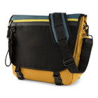 Bugatti x Edition22 - Messenger Bag - Recycled Polyester - Multi Coloured-Adjustable and removable EDITION22 webbing strap with cushioned shoulder pad, to carry the messenger bag as a crossbody or on the shoulder