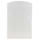 JAM Paper Plastic Envelopes with Tuck Flap Closure, Open End, 11 x 14, Clear Poly, 12 Pack (1541749)-Size: 11" x 14"