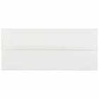 JAM Paper #10 Business Strathmore Envelopes - 4.125" x 9.5" - Bright White Wove - 50 Pack-Colour: Bright White