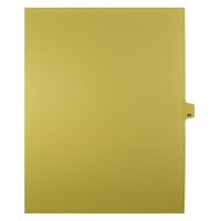 Mark Maker Legal Exhibit Index Tab Buff Single Tabs, 1/25th Cut, Letter Size, No Holes, Number 88, 25 Pack-Buff Single Tabs, 1/25th Cut