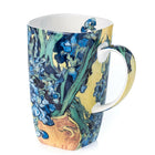 McIntosh Van Gogh Irises Mug with Gift Box - 19.60oz-This product comes in an attractive gift box, ready to be given as a gift without any hassle
