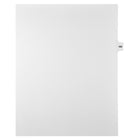 Mark Maker Legal Tabs - Letter Size - White - 1/15th cut - 25 tabs per package - 5 packages Pack - Number 185-White Single Tabs