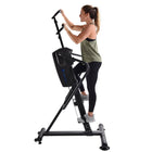 Stamina Cardio Climber - Black-Broad horizontal handlebars with multiple grip positions