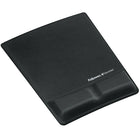 Fellowes Professional Series Wrist Support Mousepad, Black Fabric (9181201)-Relieves wrist pressure to help prevent carpal tunnel syndrome