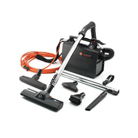 Hoover Porta Power Lightweight Vacuum Cleaner, Commercial Grade-Cleaning Accessory Pack: Easily accessible equipment for detailed cleaningIncludes a shoulder strap, 2 chrome wands, a crevice tool, a dusting brush, a furniture nozzle a rug/floor nozzle, a wall/floor brush and a cord storage strap