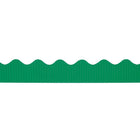 Pacon Corporation Bordette 37146 50' X 2.25" Scalloped Solid Decorative Border, Emerald Green-Bulletin board borders for preschool - 12th grade for giving the classrooms a unique makeover