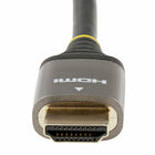 StarTech High Speed 8K HDMI 2.1 Cable - 12ft - Black/Grey-32 Channel audio supported (5.1/7.1/DTS-HD Master Audio/DTS:X/Dolby TrueHD/Atmos)