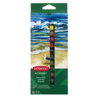 Derwent Academy Watercolour Paints - 12ml Tubes - Assorted Colours - 12 Pack-Paints deliver with strong tinting strength, leveling capacities and on light fastness to preserve your artwork