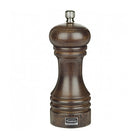 Trudeau Professional Pepper Mill Chocolate Wood 6"-Adjustable knob - turn the knob clockwise for a finer grind, counter clockwise for coarser grind