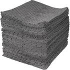 Zenith Safety Bonded Sorbent Pads, Universal, Medium, 15" L x 17" W, 100 Pack-100% bonded polypropylene fibre