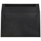 JAM Paper A10 Invitation Envelopes, 6 x 9.5s, Black Linen Recycled, 100 Pack (36168g)-Size: A10 (6" x 9-1/2")