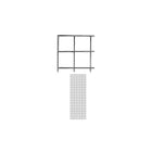 Wamaco 2' x 7' Grid Panel, White, 2 Pack-Perfect solution for storefront, tradeshow and multipurpose displays