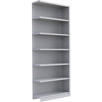 Metalware RK342 Boltless Shelving Unit, 7-Shelves, 36" x 24" x 88", Light Grey-Adjustable shelving system that provides high strength, yet economical storage capacity for your needs