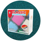 Sandtastik Classic Coloured Sand, 25 lb (11.3 kg) Box, Teal-Fine grain with natural sparkle throughout