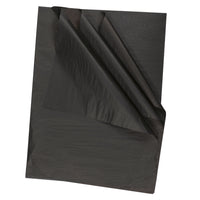 North American Paper Inc. Tissue Paper - 22" x 30" - Black - 24 Sheets-Can be used for both packaging and decorations