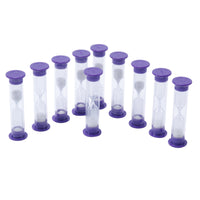 Learning Advantage 3 Minute Sand Timer, 30 Pack (CTU7626)-Ages 5 - 9 years and grades kindergarten - 4th