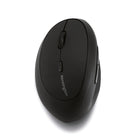 Kensington Pro Fit Left-Handed Ergo Wireless Mouse - Black-Neutral "handshake" grip positions the hand for improved comfort