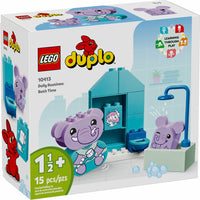LEGO Duplo My First Daily Routines: Bath Time-Teach preschool kids about healthy bathroom routines with this fun role-play toy