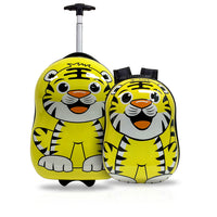 TUCCI Italy TIGERLICIOUS Kids Luggage - 2 Piece Set - Tigerlicious-Designed in Italy