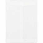 JAM Paper Open End Catalog Translucent Vellum Envelopes - 9" x 12" - Clear - 50 Pack -Colour: Clear
