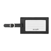 Gry Mattr Luggage Tag - Black-Luggage Tag