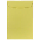  JAM Paper - Enveloppes pour catalogue à extrémité ouverte - 6 x 9 - vert chartreuse - paquet de 50-Couleur : Chartreuse