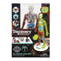 Discovery Mindblown Toy Human Anatomy Kit-Multi-system education: Uncover the mysteries of the skeletal, muscular, and organ systems with this comprehensive set, catering to visual and kinaesthetic learners through hands-on exploration.