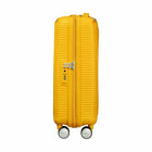 American Tourister Curio Spinner Carry-on Luggage - Golden Yellow-Interior mesh panel pocket is perfect for storing toiletries and/or accessories for travel