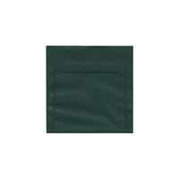 JAM Paper 6.5 x 6.5 Square Envelopes, Racing Green Translucent Vellum, 25 Pack (1592125)-Racing green translucent