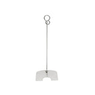 FuTECH PCHC28 Place Card Holders, Height 8", 10 Pack-Alligator clip grips displayed showcards, price tags, photos, memos and notes...etc. Modern and strong stainless steel cylindrical bases.