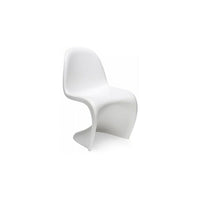 Plata Import Kids Penton Chair, White (PC-011C-WHITE)-Plastic