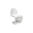 Plata Import - Chaise Panton pour enfants, blanc (PC-011C-WHITE)-Plastique