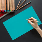 JAM Paper 8 1/2 x 14 Legal Size Recycled Cardstock, Brite Hue Sea Blue, 50 Pack-Dimensions: 8.5 x 14