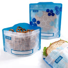 Russbe Reusable Snack and Sandwich Bags - 2 Snack Bags and 2 Sandwich Bags-Perfect for meal prep