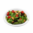 Globe Commercial Products 9" Round Fibre Bagasse Compostable Plate - 500 Pack-500 Pack