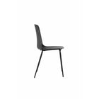 Gry Mattr Lola Stacking Side Chair - Black-Sturdy powder coated metal frame