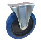 Blickle Non Marking Rubber Caster, Wheel Diameter: 8" (203 Mm), Wheel Material: Rubber, Caster Type: Rigid (B-POEV 200R-SB)-Wheel Diameter: 8" (203 mm)